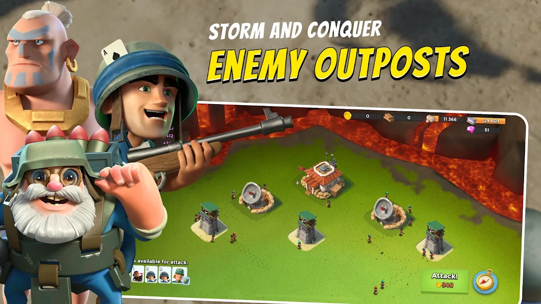 Boom Beach: War Strategy Game Screenshot