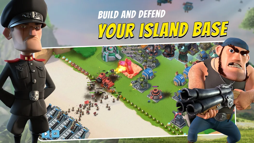 Boom Beach: War Strategy Game Screenshot