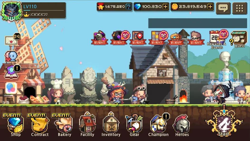 Crusaders Quest Screenshot
