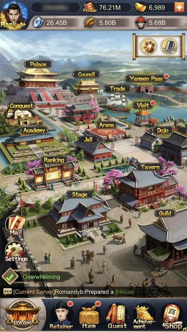 Emperor and Beauties Screenshot
