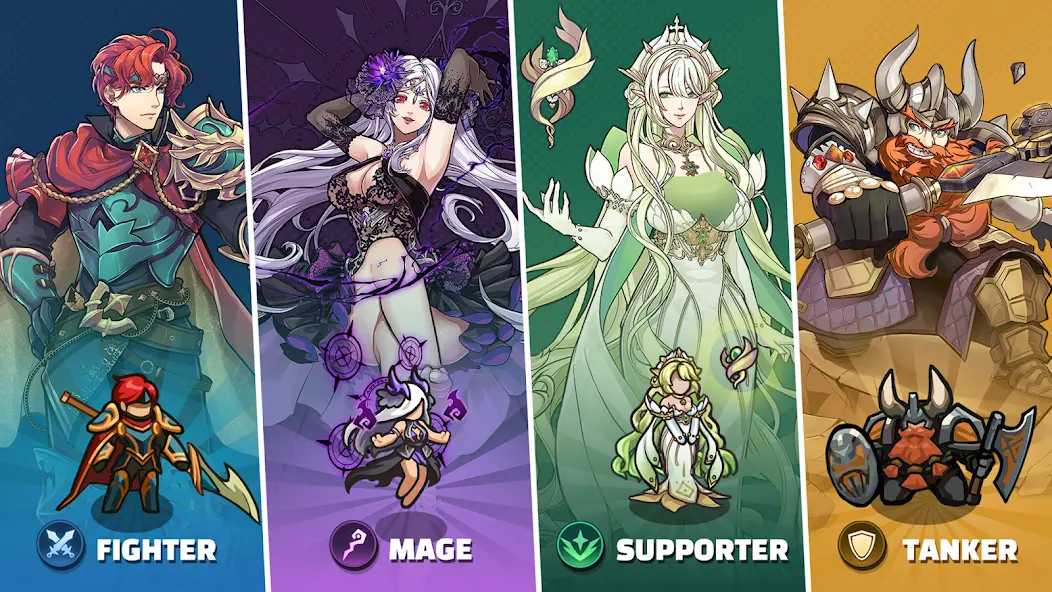 Fortias Saga: Idle RPG Screenshot