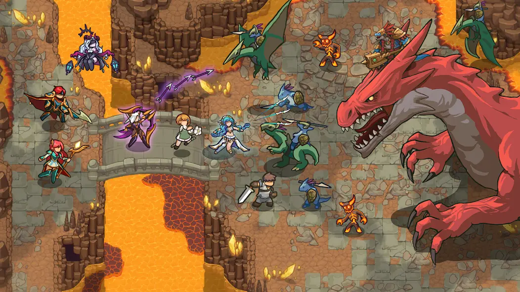Fortias Saga: Idle RPG Screenshot