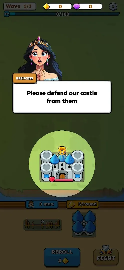 Fortress Merge: Puzzle Defense Screenshot