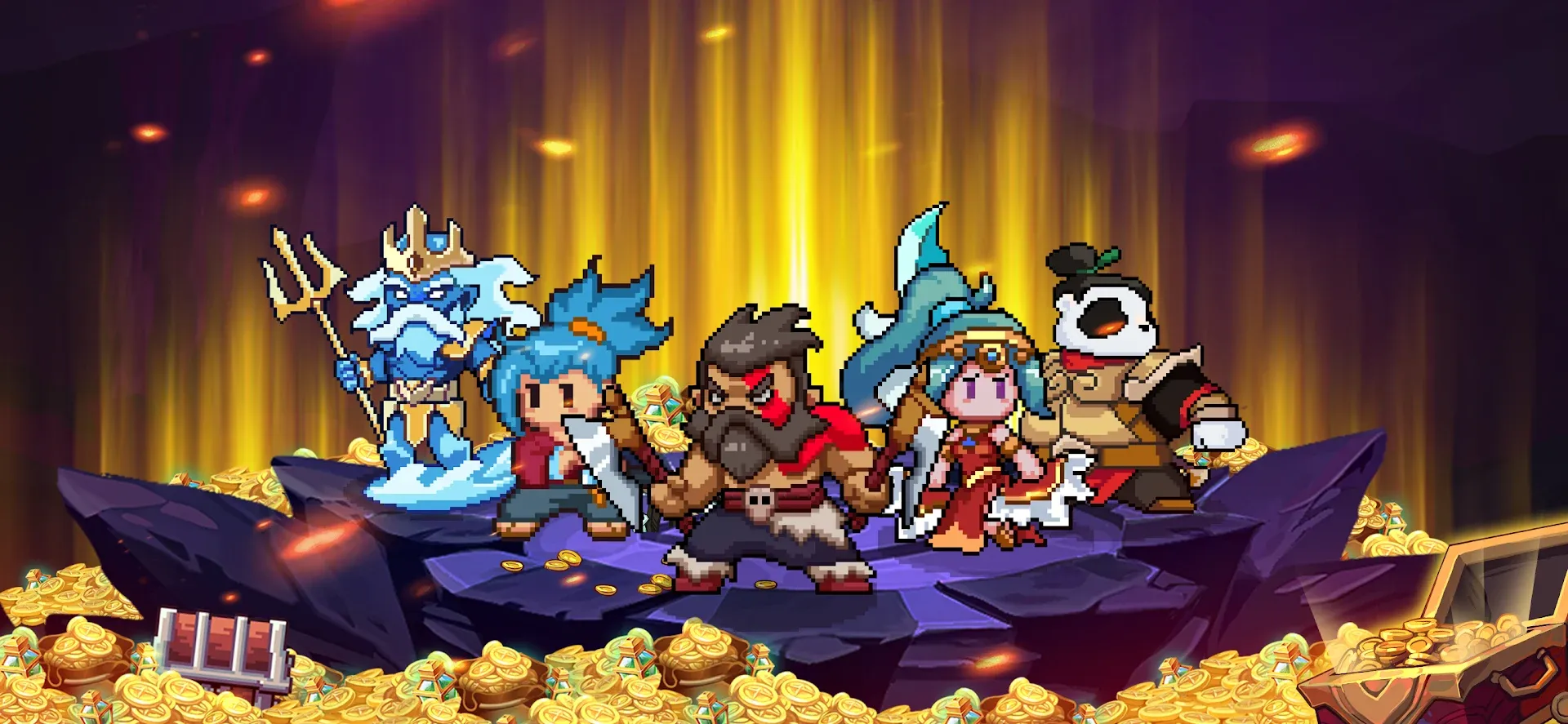Pixel Squad: Idle RPG Legends Screenshot