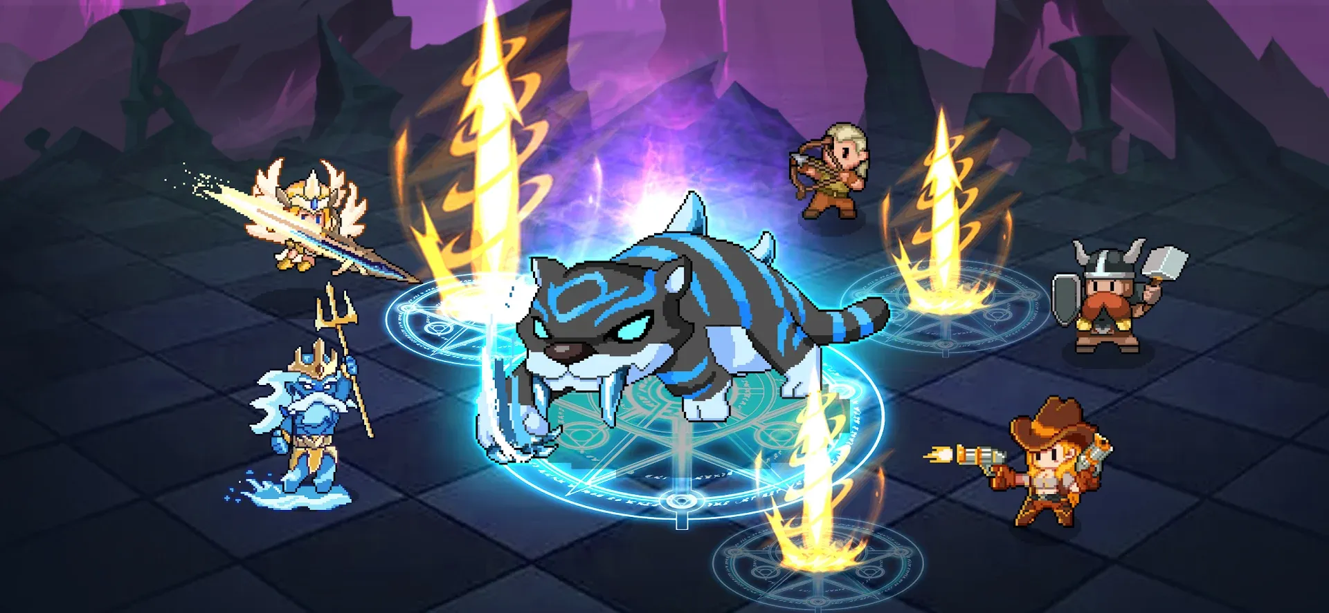 Pixel Squad: Idle RPG Legends Screenshot