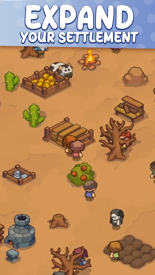 Stone Age: 基地建造游戏 Screenshot