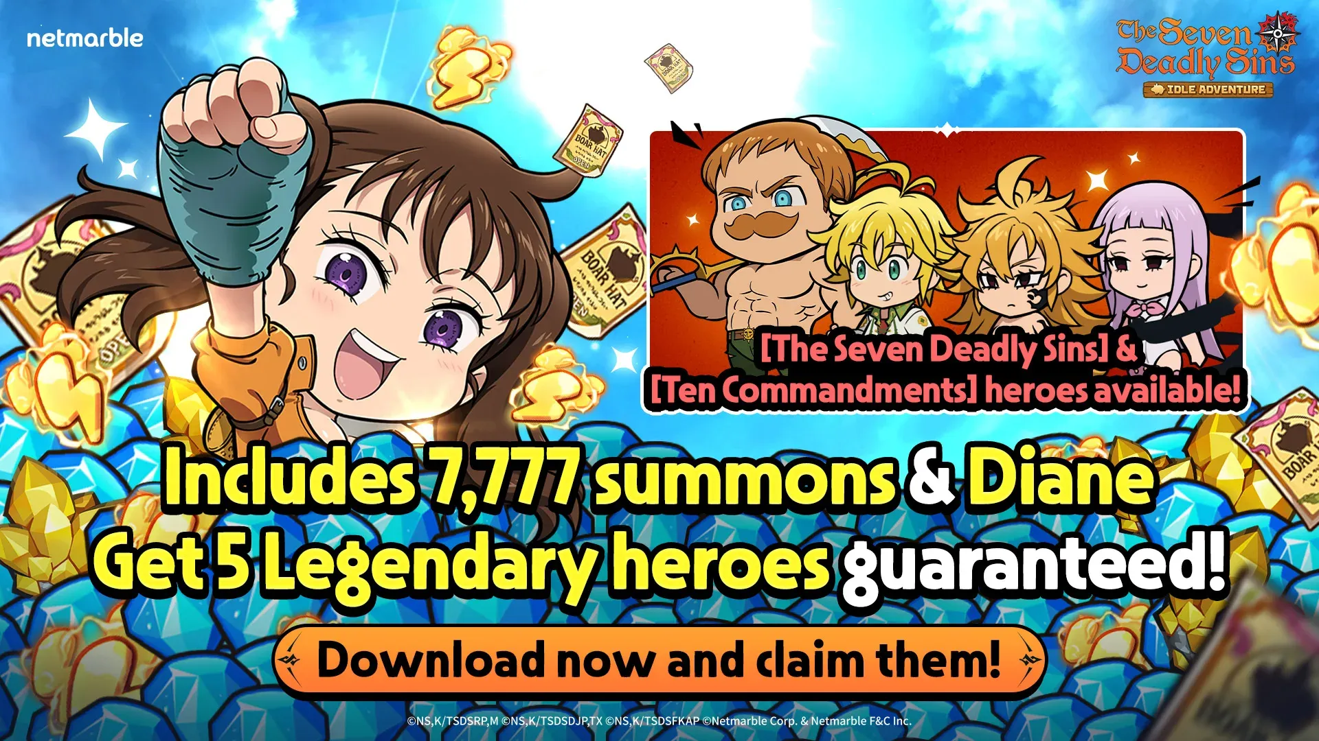 The Seven Deadly Sins: Idle Screenshot