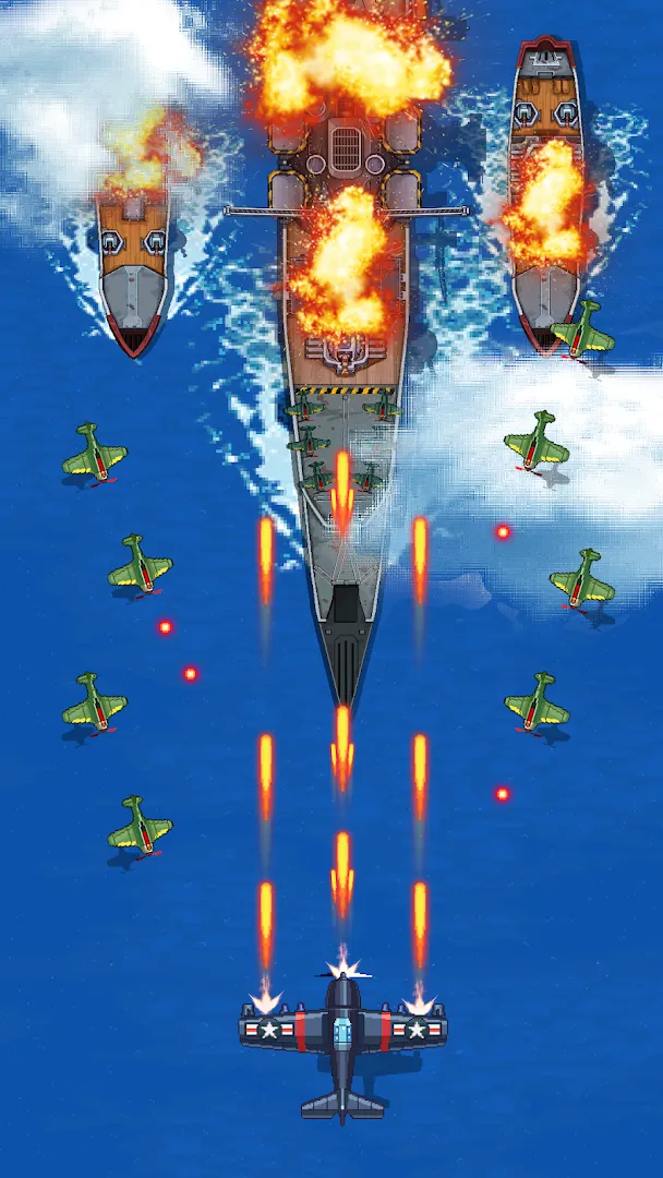空军1945：射击飞机街机游戏 Screenshot