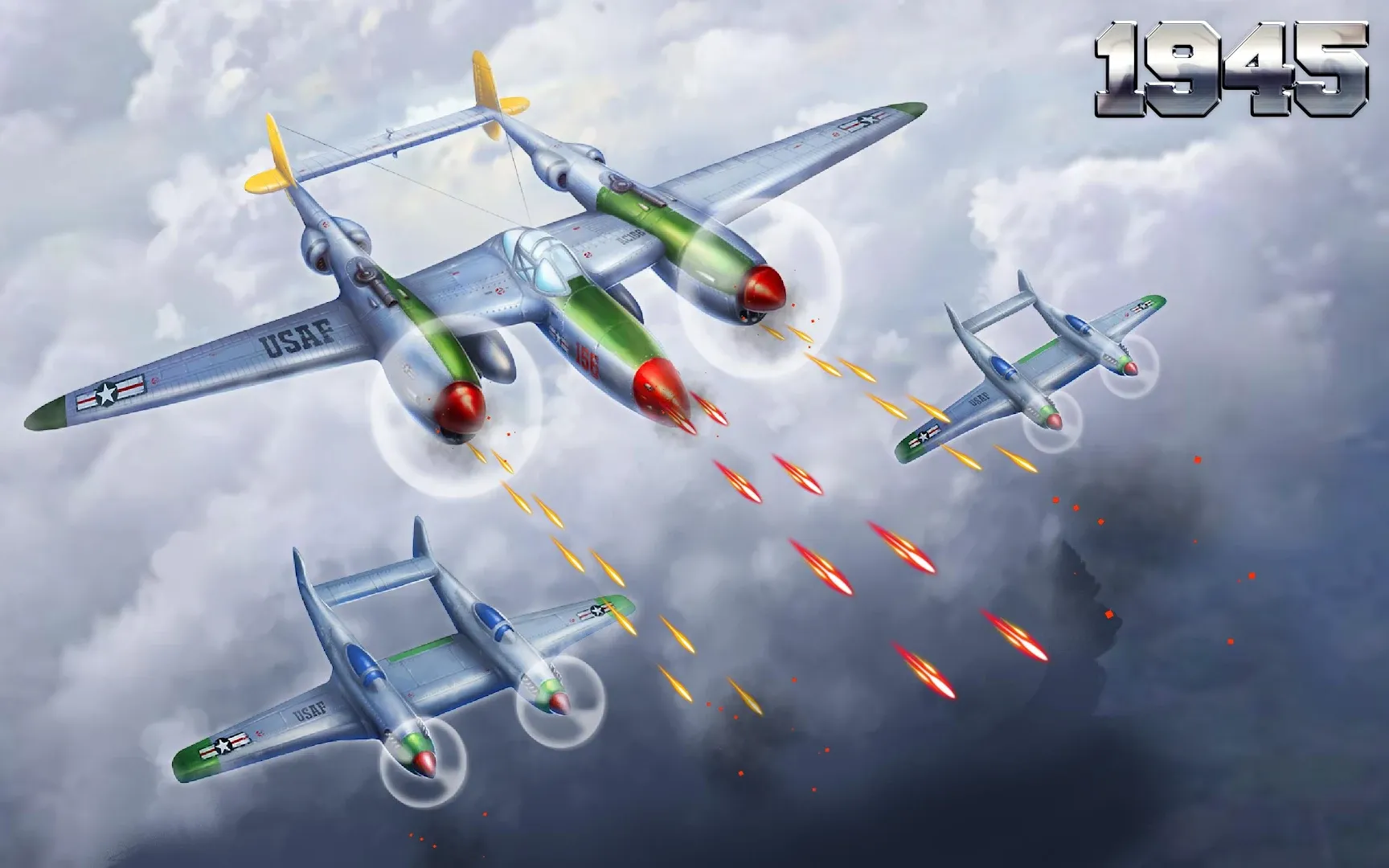 空军1945：射击飞机街机游戏 Screenshot