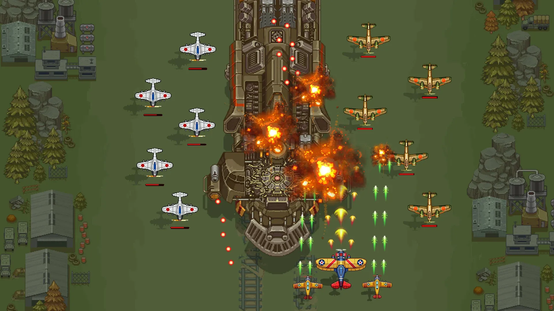 空军1945：射击飞机街机游戏 Screenshot