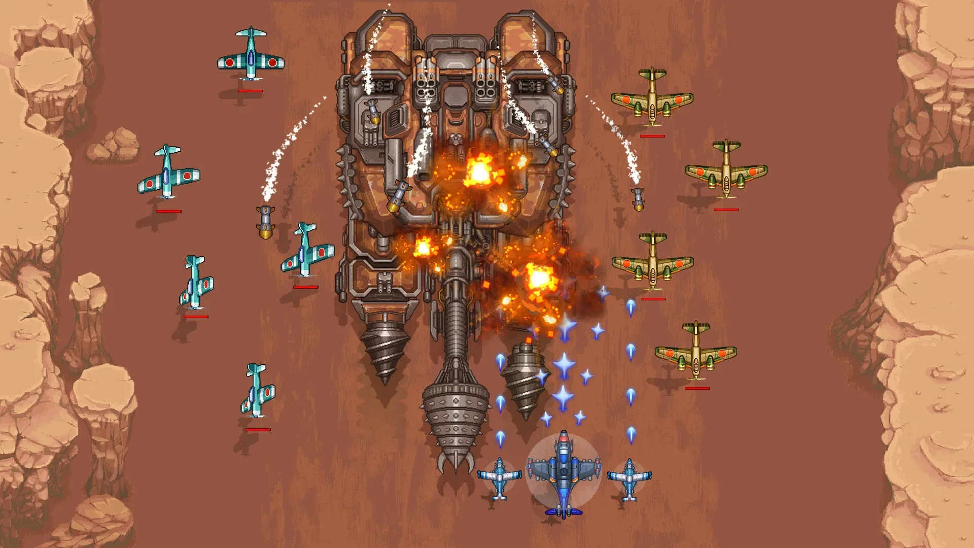 空军1945：射击飞机街机游戏 Screenshot