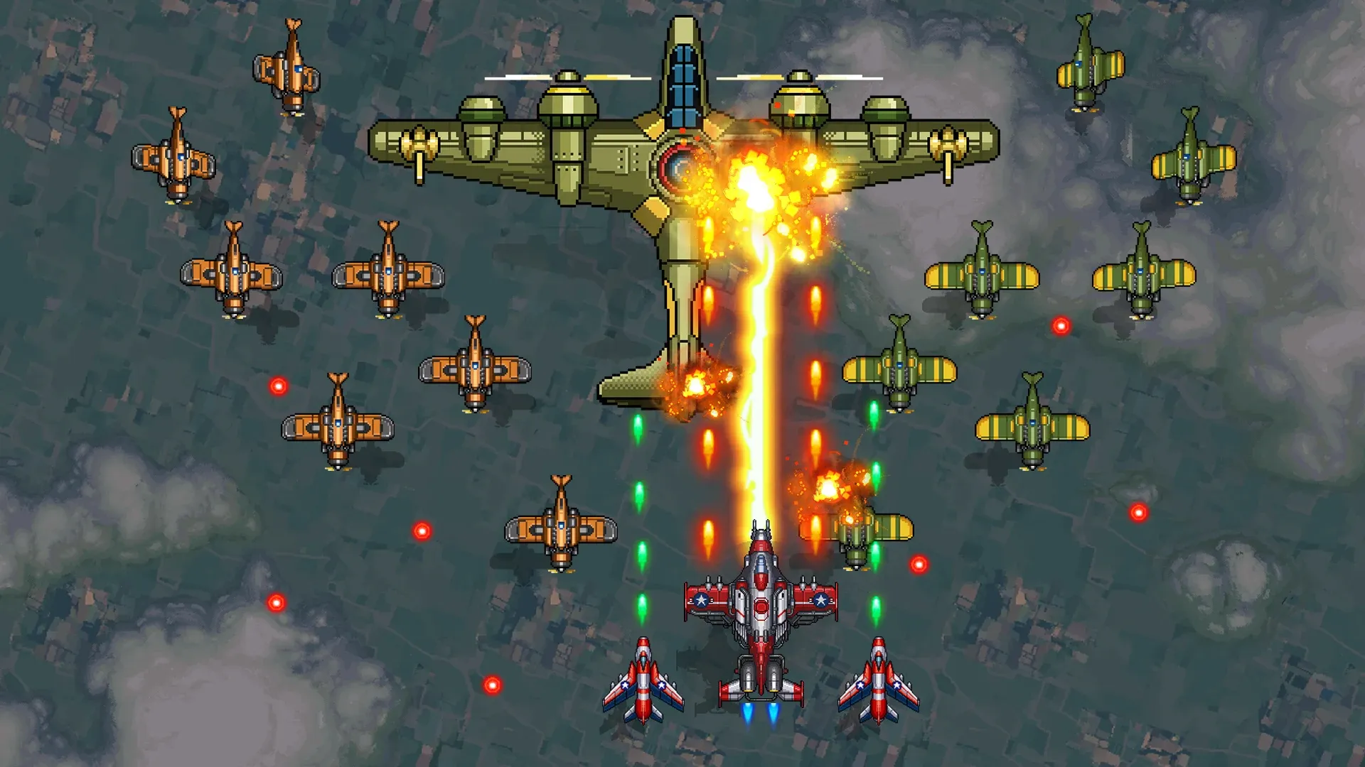 空军1945：射击飞机街机游戏 Screenshot