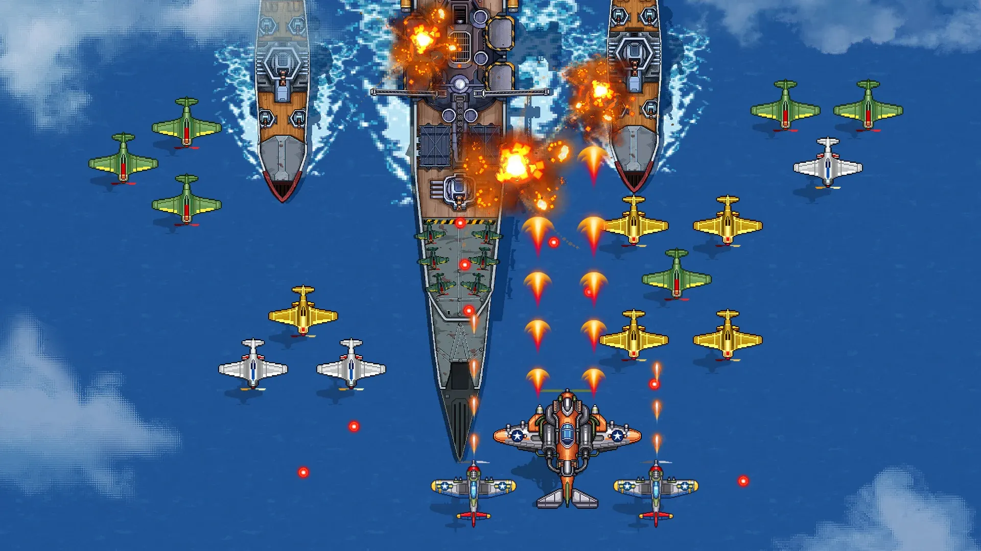 空军1945：射击飞机街机游戏 Screenshot